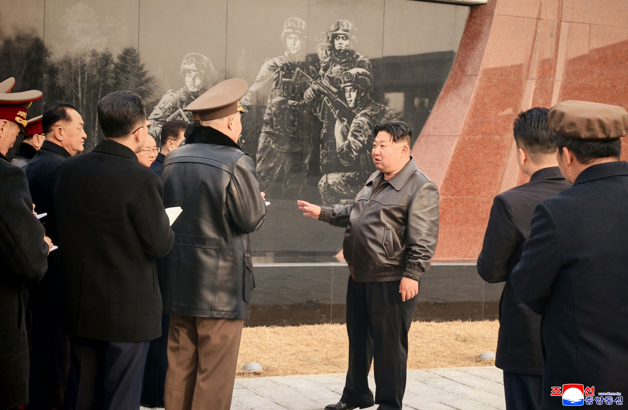 Respected Comrade Kim Jong Un gives field guidance to Memorial Museum of Combat Feats at Overseas Military Operations under construction