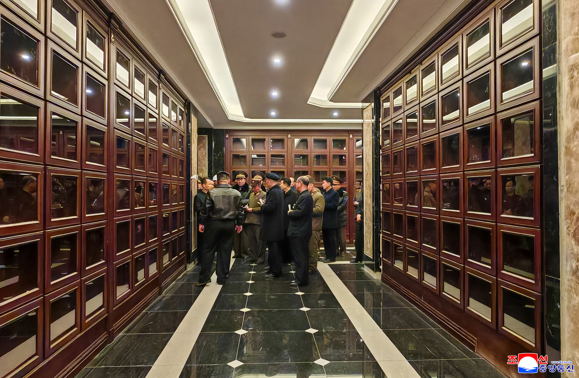 Respected Comrade Kim Jong Un gives field guidance to Memorial Museum of Combat Feats at Overseas Military Operations under construction