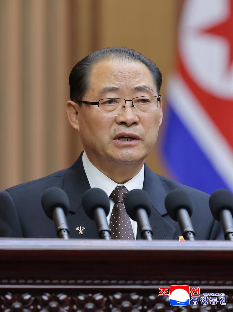 조선민주주의인민공화국 최고인민회의 제15기 제1차회의 1일회의 진행