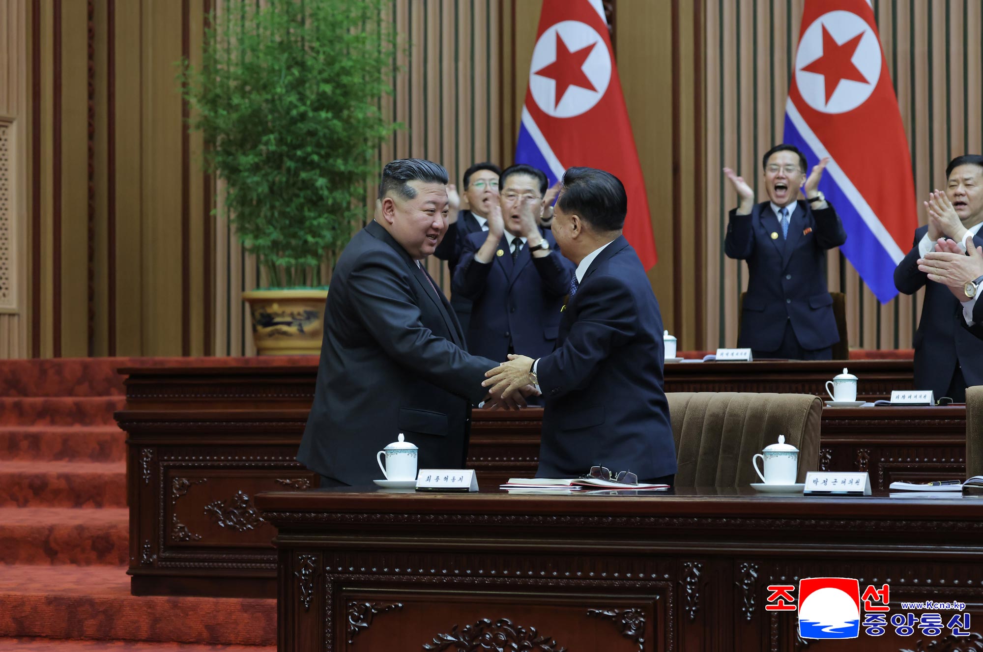 Se efectúa la segunda jornada de la primera sesión de la XV Legislatura de la APS de la RPDC 