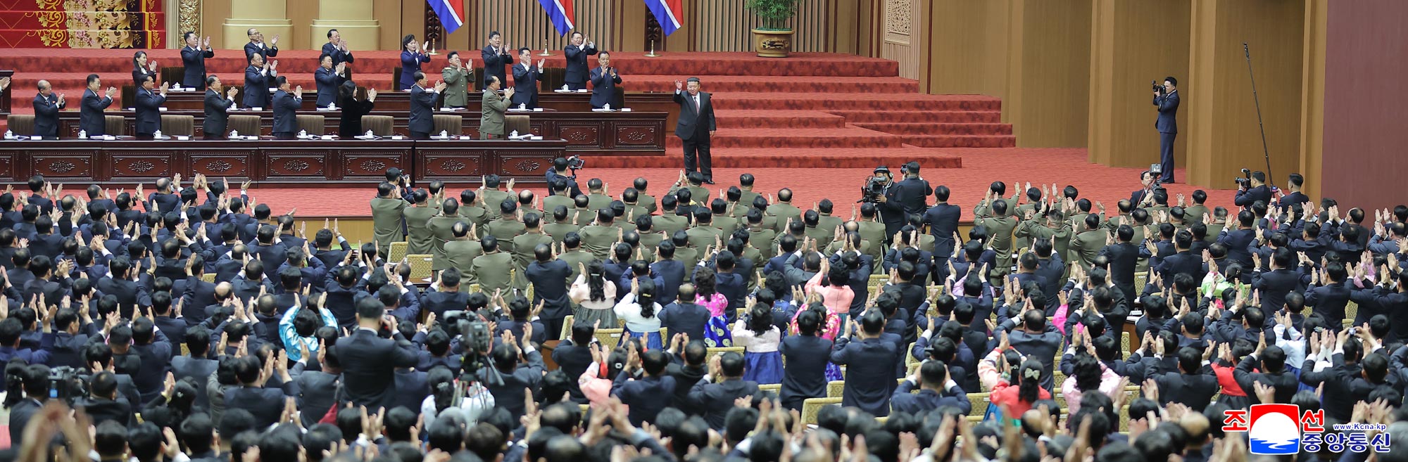 Se efectúa la segunda jornada de la primera sesión de la XV Legislatura de la APS de la RPDC 