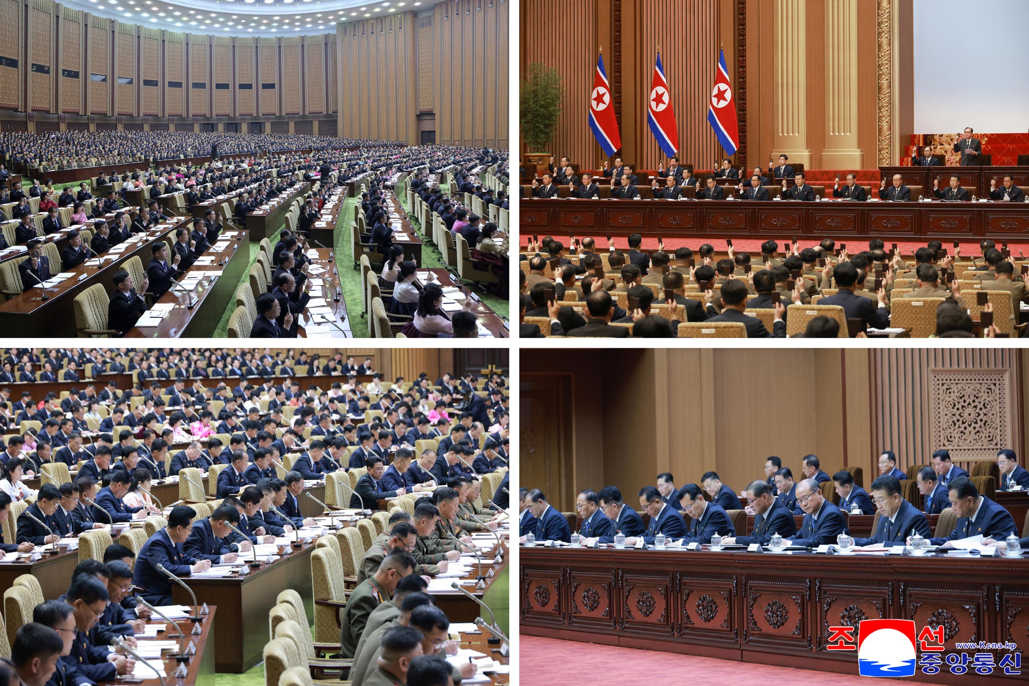 Se efectúa la segunda jornada de la primera sesión de la XV Legislatura de la APS de la RPDC 