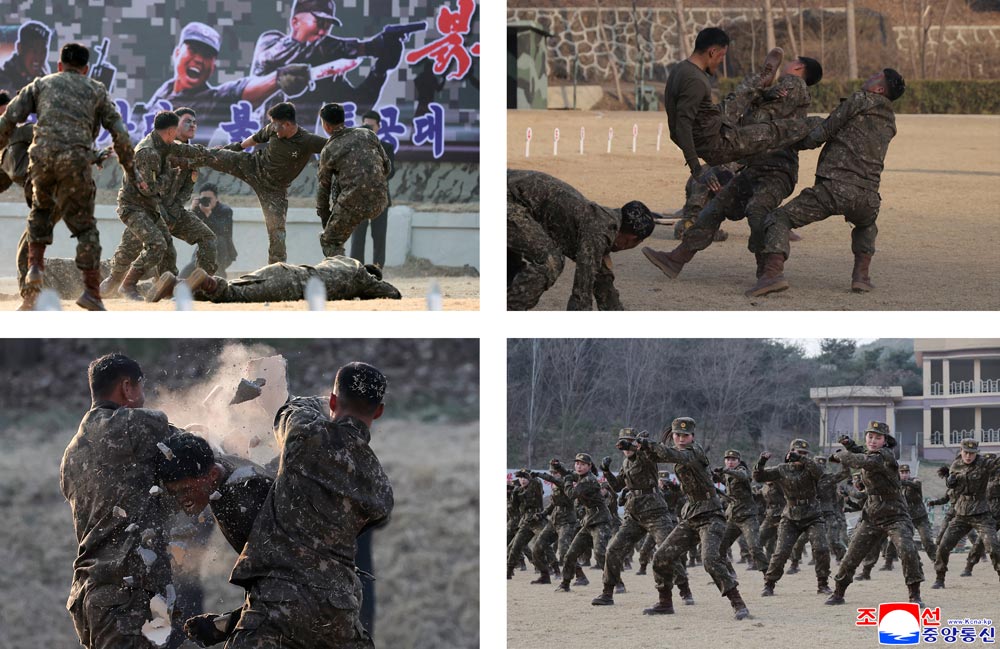 경애하는 김정은동지께서 조선인민군 각급 특수작전구분대들의 훈련실태를 료해하시였다