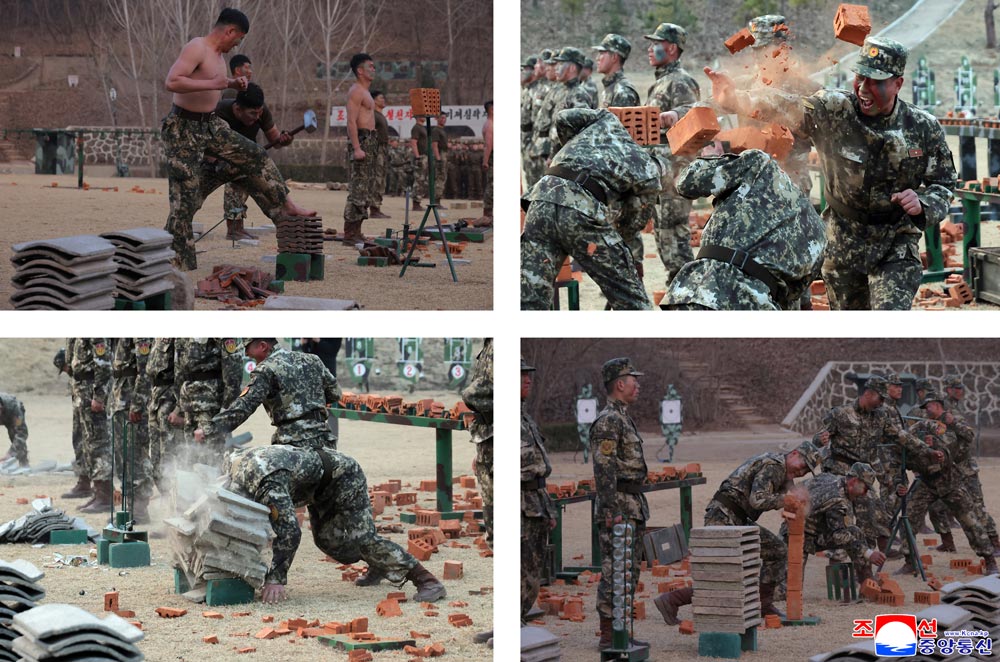 경애하는 김정은동지께서 조선인민군 각급 특수작전구분대들의 훈련실태를 료해하시였다