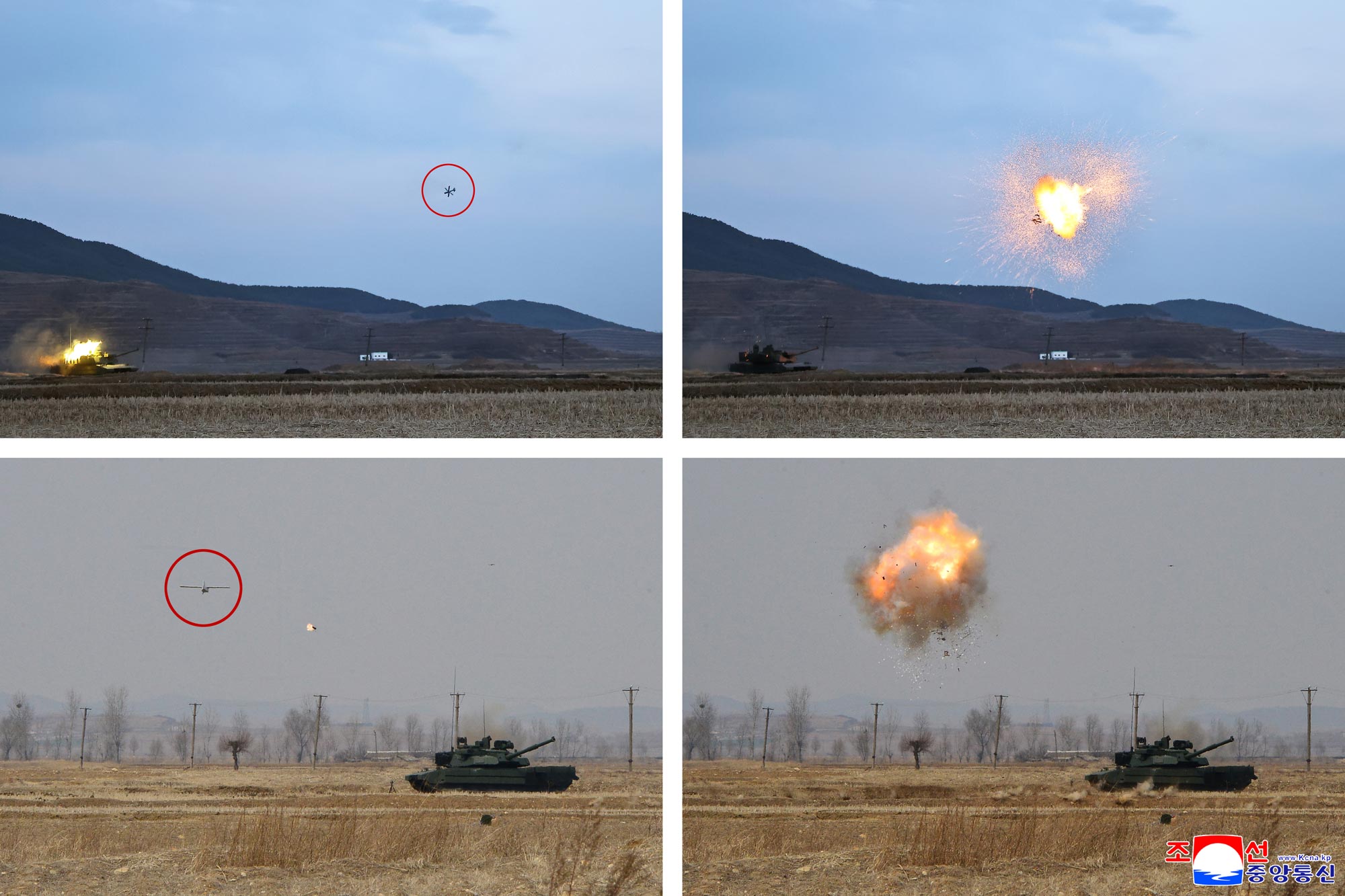 Respected Comrade Kim Jong Un oversees test organized by Armoured Weapon Institute under Academy of Defence Sciences